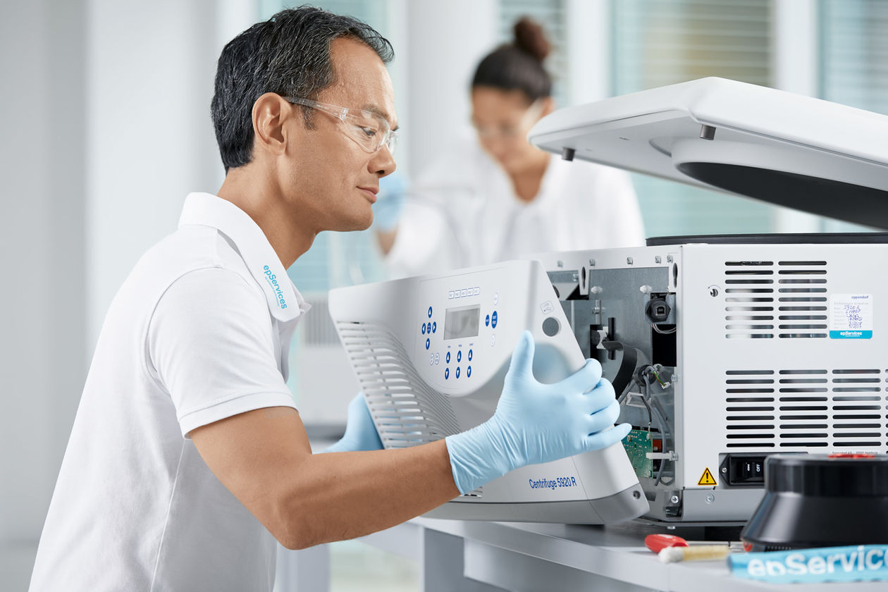 Service af centrifuger