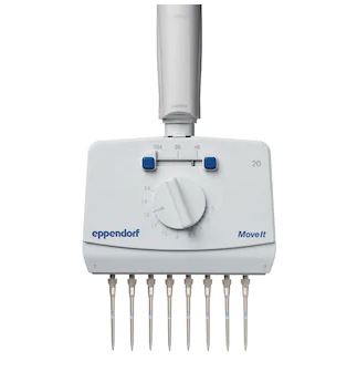 Eppendorf-Move-It®-pipetter med justerbar afstand mellem spidserne
