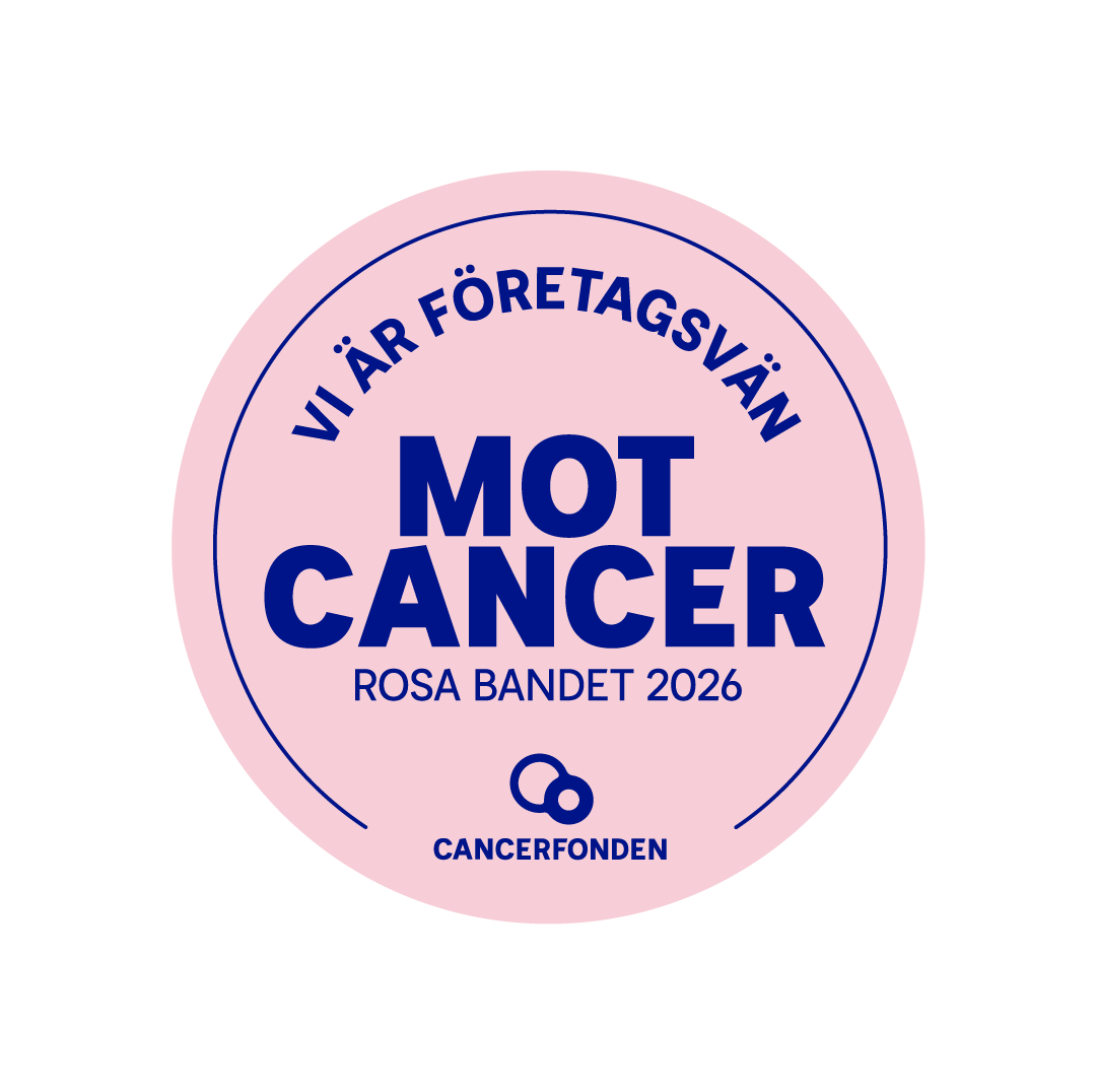 Vi er en virksomhed, der støtter kampen mod kræft — Rosa Bandet 2026, Kræftfonden